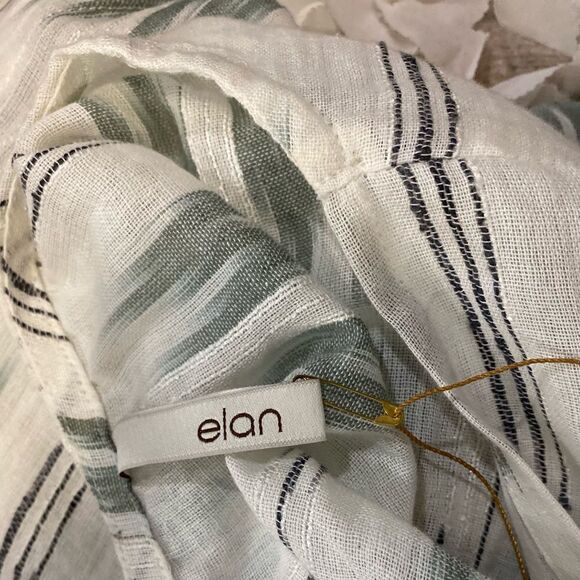 #315 ELAN Open Tie Front Swimsuit Coverup - Picture 8 of 9